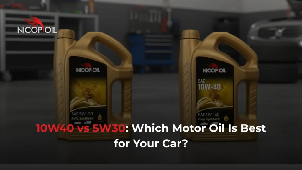 10W40 vs 5W30 Which Motor Oil Is Best for Your Car
