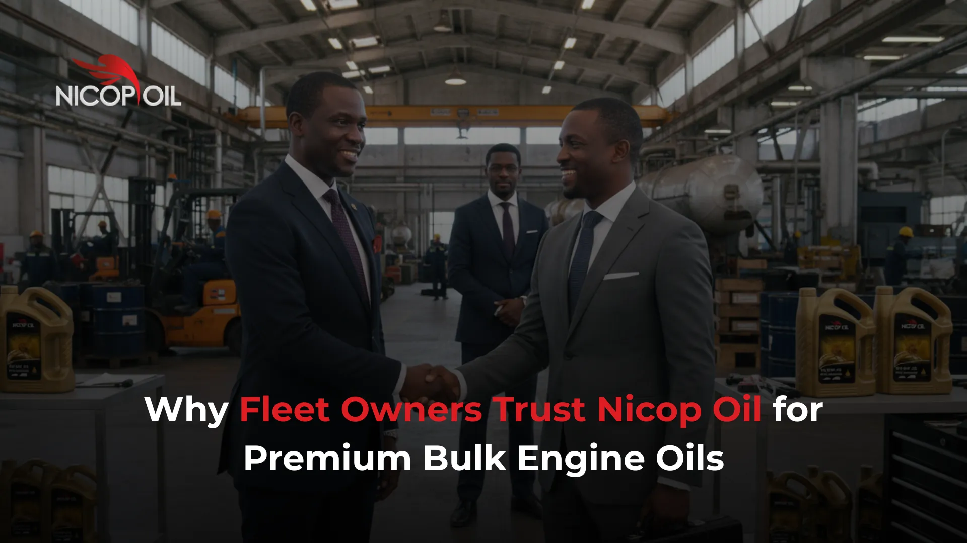 Why Fleet Owners Trust Nicop Oil for Premium Bulk Engine Oils