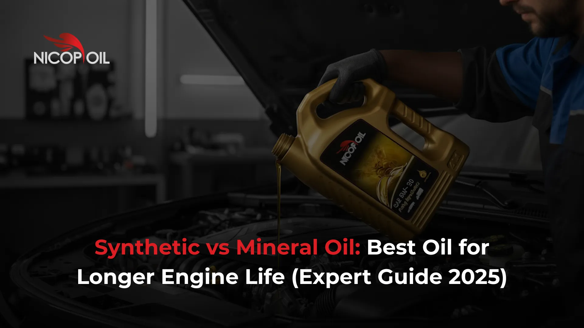 Synthetic vs Mineral Oil Best Oil for Longer Engine Life (Expert Guide 2025)